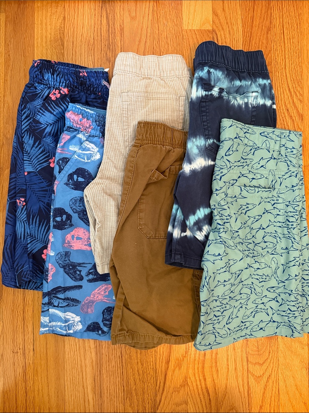 Kids Elastic-Waist Casual Bottoms - Assorted Colors